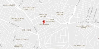 Karte von Sapopemba São Paulo