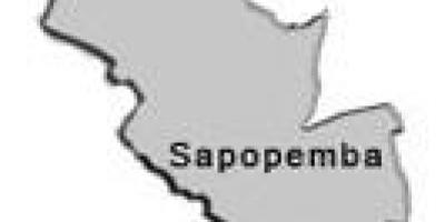 Karte von Sapopembra sub-Präfektur