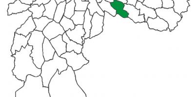 Karte von São Lucas Bezirk