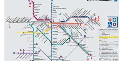 Anzeigen von transport-Sao Paulo - Zugang für Behinderte
