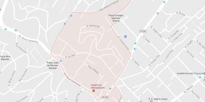 Karte von Tucuruvi São Paulo