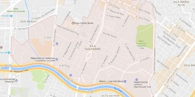 Karte von Vila Guilherme São Paulo