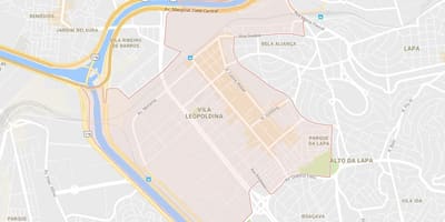 Karte von Vila Leopoldina São Paulo