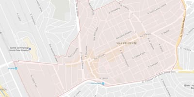 Karte von Vila Prudente São Paulo