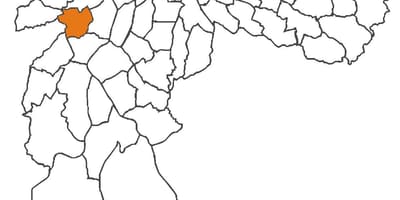 Karte von Vila Sônia Bezirk